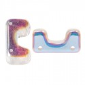 Telos® par Puca® 12x6 mm Crystal AB - 10 pz