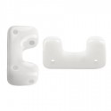 Telos® par Puca® 12x6 mm Opaque White - 10 pz