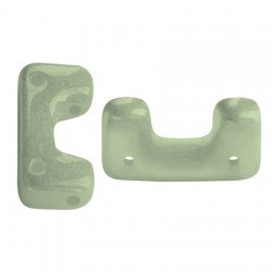 Telos® par Puca® 12x6 mm Opaque Light Green Ceramic Look - 10 pz