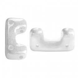 Telos® par Puca® 12x6 mm Opaque Beige Ceramic Look - 10 pz