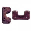Telos® par Puca® 12x6 mm Metallic Mat Dark Violet - 10 pz