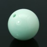 Perla Tonda in Acrilico 22 mm Turchese Chiaro - 1 pz