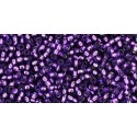 Rocailles Toho 15/0 Silver-Lined Purple - 10 g