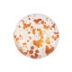 Cabochon par Puca® 18 mm Happy Festive Season Collection Limited Edition Crystal Mat Tweedy Gold - 1 pz