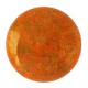 Cabochon par Puca® 25 mm Happy Festive Season Collection Limited Edition Opaque Coral Red Bronze - 1 pz