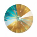 Rivoli Swarovski 1122 14 mm Crystal Ochre DeLite - 1 pz