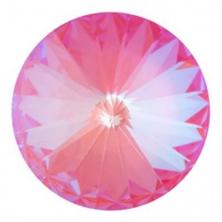 Swarovski Rivoli 1122 14 mm Crystal Lotus Pink DeLite - 1 pc