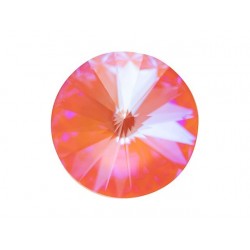 Swarovski Rivoli 1122 14 mm Crystal Orange Glow DeLite - 1 pc