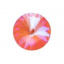 Rivoli Swarovski 1122 14 mm Crystal Orange Glow DeLite - 1 pz