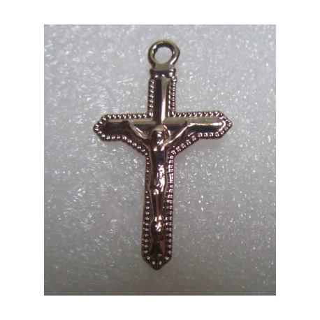 Pendente Crocifisso 35x21x4 mm Color Oro - 1 pz