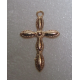 Pendente Croce 29x18x3 mm Color Oro - 1 pz