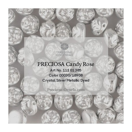 Candy Oval Beads 12x10 mm Crystal AB - 10 pz