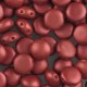 Candy Beads 8 mm Matte Metallic Lava - 20 pz