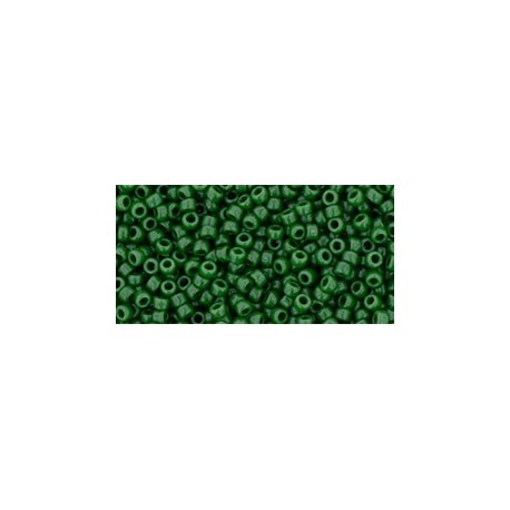 Rocailles Toho 15/0 Opaque Pine Green