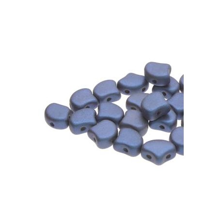 Ginkgo Leaf Bead 7,5 x 7,5 mm Chatoyant Shimmer Green- 5 g