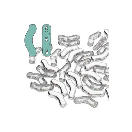 Bridge 12x3 mm Crystal Labrador - 5 g