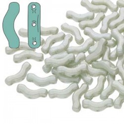 Bridge 12x3 mm Luster Opaque Green - 5 g