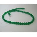 Giada Colorata Verde Tonda Liscia 6 mm - 10 pz