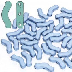 Bridge 12x3 mm Metallic Suede Blue - 5 g