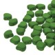 Ginkgo Leaf Bead 7,5 x 7,5 mm Matte Velvet Lizard Green - 5 g