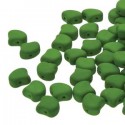 Ginkgo Leaf Bead 7,5 x 7,5 mm Matte Velvet Lizard Green - 5 g