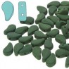 Paisley Duo 8x5 mm Matte Velvet Forest Green - 10 g