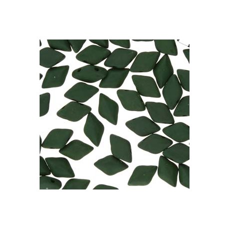 GemDuo 8 x 5 mm Matte Velvet Forest Green - 5 g