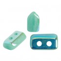 Piros® par Puca® 5x3 mm Opaque Green Turquoise AB - 5 g