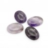  Cabochon Ametista Naturale Ovale Liscio 30x22 mm - 1 pz