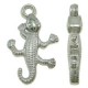 Charm Geco 15,5x26 mm Color Platino - 10 pz