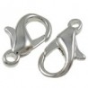 Chiusura a Moschettone 7x12x3,50 mm, Color Platino - 10 pz 