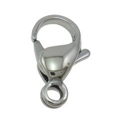 Chiusura a Moschettone in Acciaio Inox 13 mm - 1 pz 