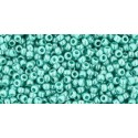 Rocailles Toho 15/0 Opaque Lustered Turquoise - 10 g