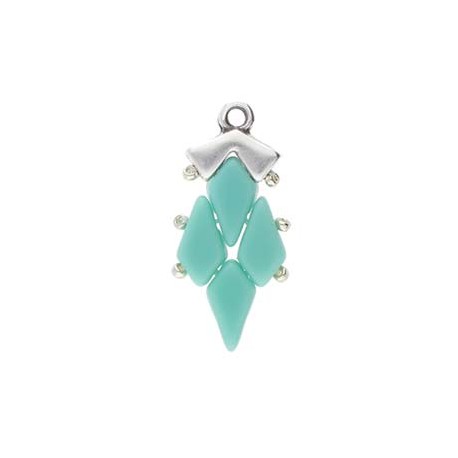 Cymbal Agali II Terminale per Kite Placcato oro 24K - 2 pz