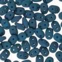 Superduo 2,5x5 mm Matte Velvet Dark Teal - 10 g