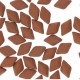 GemDuo 8 x 5 mm Matte Velvet Mustard - 5 g