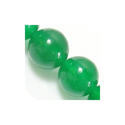 Giada Malaysia Naturale Verde Tonda Liscia 6 mm - 10 pz