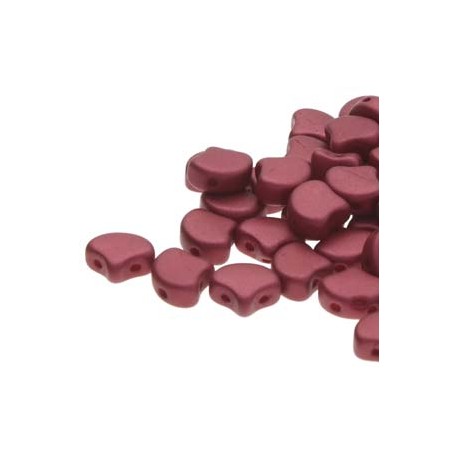 Ginkgo Leaf Bead 7,5 x 7,5 mm Chatoyant Shimmer Grape - 5 g