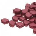 Ginkgo Leaf Bead 7,5 x 7,5 mm Chatoyant Shimmer Red Wine- 5 g