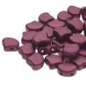 Ginkgo Leaf Bead 7,5 x 7,5 mm Chatoyant Shimmer Burgundy - 5 g