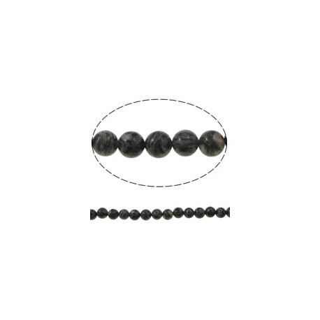 Diaspro Picasso Tondo Liscio 8 mm - 8 pz