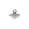 Cymbal Mikronisi Terminale per Chevron Duo Color Argento Anticato - 2 pz