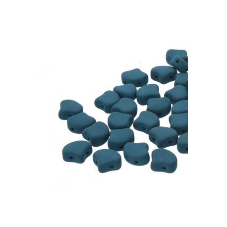 Ginkgo Leaf Bead 7,5 x 7,5 mm Matte Velvet Maroon - 5 g