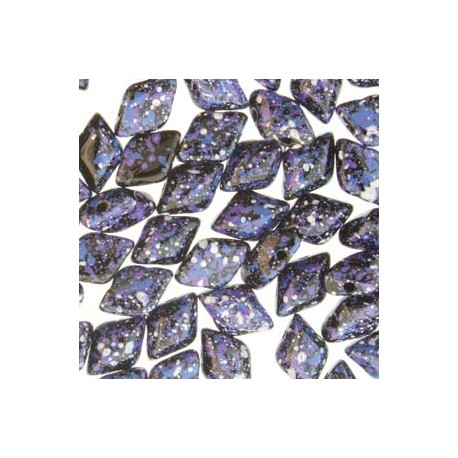 GemDuo 8 x 5 mm Jet Green Confetti - 5 g GemDuo 8 x 5 mm Jet Green Confetti - 5 g