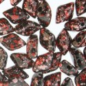 GemDuo 8 x 5 mm Jet Red Pink Confetti - 5 g