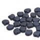 Ginkgo Leaf Bead 7,5 x 7,5 mm Metallic Suede Dark Blue - 5 g