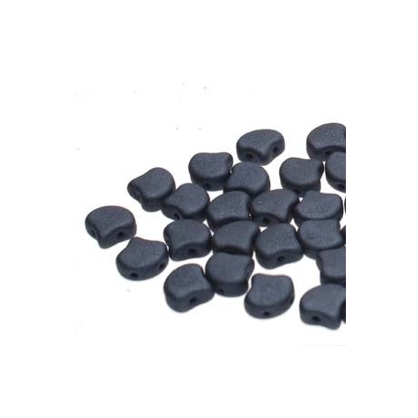 Ginkgo Leaf Bead 7,5 x 7,5 mm Opaque Baby Blue Luster- 5 g