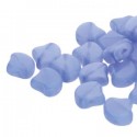 Ginkgo Leaf Bead 7,5 x 7,5 mm Opal Blue - 5 g