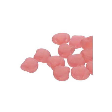 Ginkgo Leaf Bead 7,5 x 7,5 mm Opal Aqua Mat - 5 g