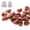 NIB-BIT 6 x 5 mm Matte Metallic Bronze Fire Red - 5 g